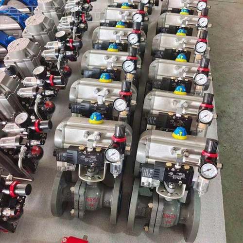 宇 A门T拉丝气动执器优 阀厂家供应 木箱 FQO国行标 - 图0