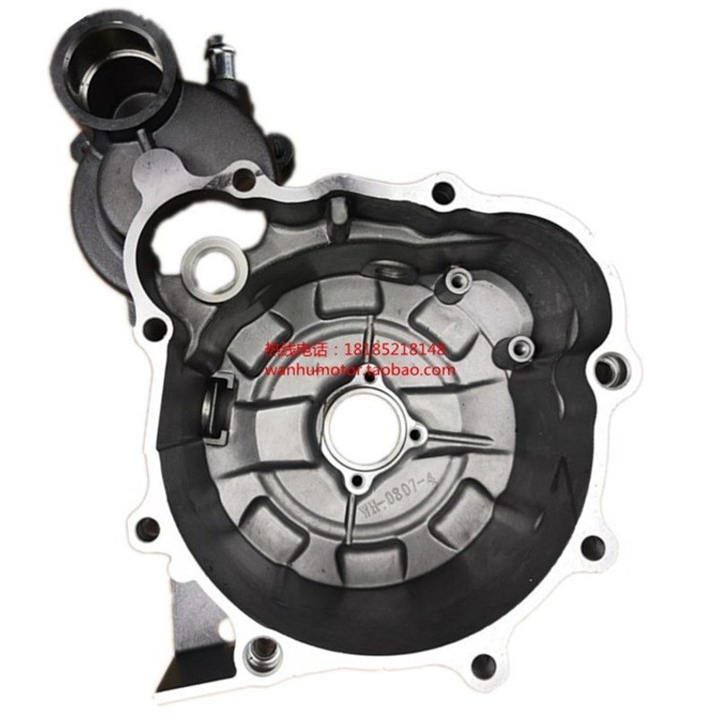 万虎三轮车发动机磁电机盖子水冷0虎啸00 左前盖 线圈边盖 - 图1