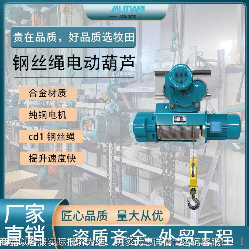 cd1钢丝重绳0.5t 6m电动芦起电葫芦电规动葫芦起吊机多格起吊葫葫,淘宝优惠券,粉丝福利购,淘宝优惠卷