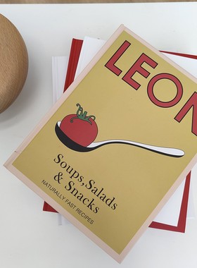 韩国杂志款LEON硬壳笔记本ins网红拍照摄影道具书手帐简约记事本