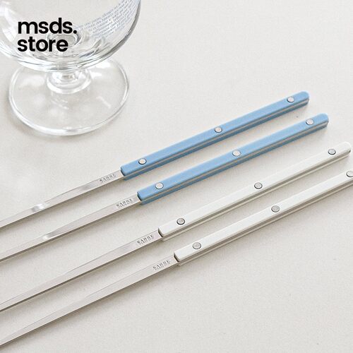 法国Sabre Paris小酒馆不锈钢筷子 多巴胺家用高级筷子ins风餐具 - 图2