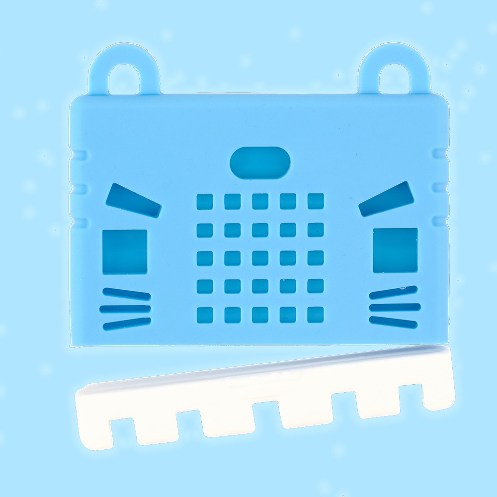 KittenBot出品 micro:bit V1.5萌趣硅胶套 保护外壳 - 图0