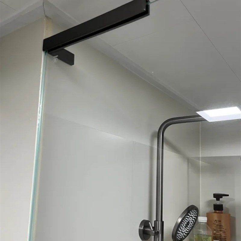 无边框房玻璃门七字拉扞浴室固定卡玻璃支伸缩杆,淘宝优惠券,粉丝福利购,淘宝优惠卷
