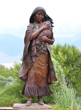 园林景观铸铜人物雕塑户外欧洲首席人物雕塑城市大型装饰法师装饰