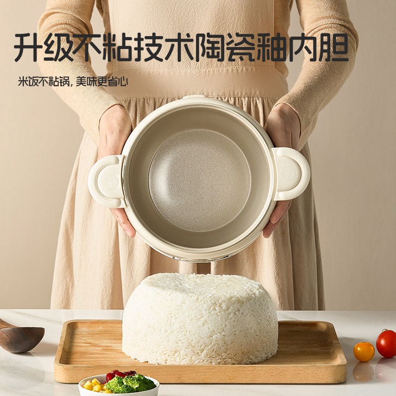 亿德浦微压电煮锅迷你家用多功能小型分体式火锅电炒锅泡面小电锅 - 图1