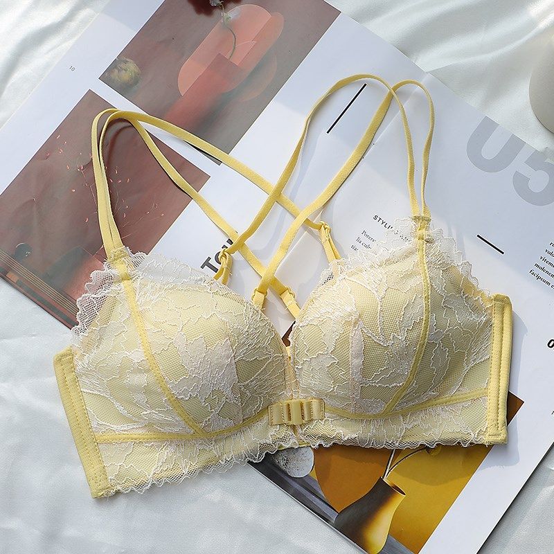 本命年内衣套装女新款爆款新娘结婚红色胸罩小胸聚拢前扣美背文胸,淘宝优惠券,粉丝福利购,淘宝优惠卷