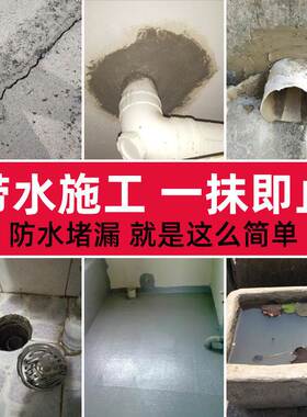 筑邦堵漏王水不漏速凝型卫生间室内屋顶裂缝补漏快干水泥快速止漏