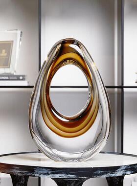 办公室博古架摆件装饰品组合轻奢高档样板间客厅电视柜软装高级感