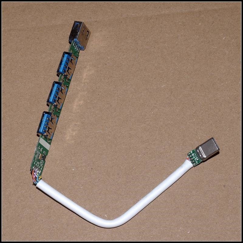 返修次品问题品 集线器 TYPE C转四口HUB USB四口扩展器 线路板,淘宝优惠券,粉丝福利购,淘宝优惠卷