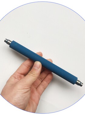 全自动纸元宝折叠机元宝机配件蓝色压纸细胶辊 总长180 175直径16