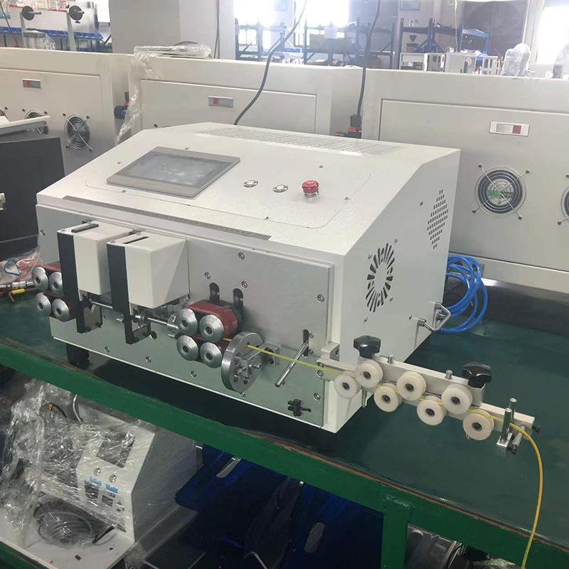 厂家供应 MYX-500M全自动中剥裁线机 双刀架 - 图1