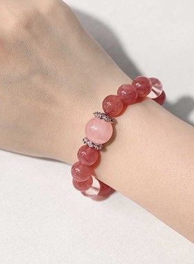 棱迹LENSUNIQ原创「绯境」草莓晶