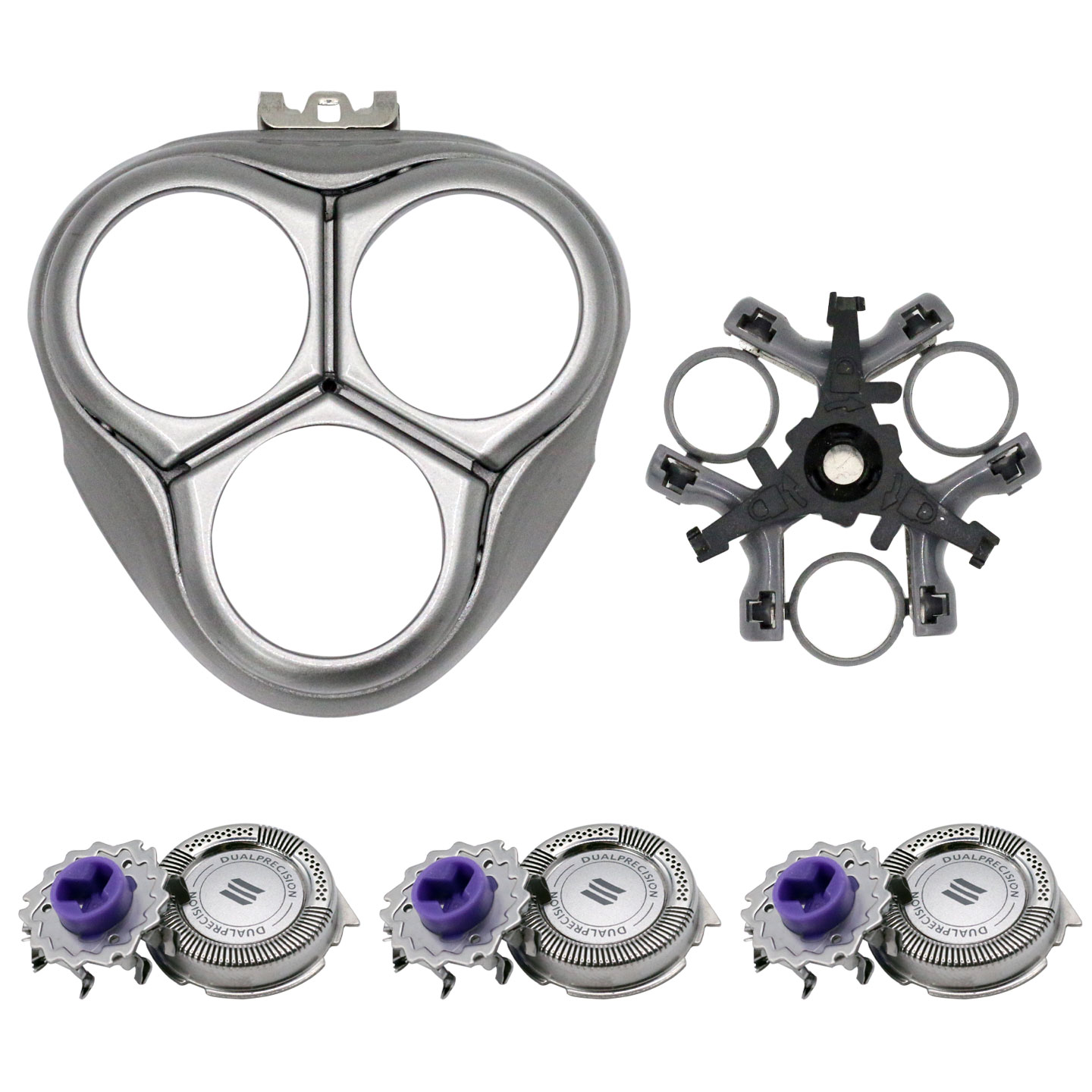 浦菲达适配飞利浦剃须刀头HQ8240/8260/8270刀片刀网卡门支架配件 - 图3