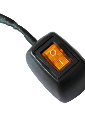汽车开关粘贴式12V24V大功率通用按钮简易改装件免打孔车用灯控制