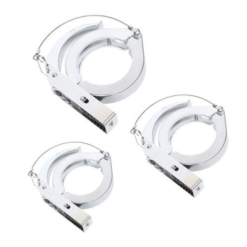 KF铝卡箍 真空卡箍带锁扣 防震防脱落 KF Toggle Clamp KF真空卡 - 图2