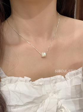 素泊集「小蛮腰」项链纯银925
