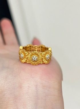 XBK金色古风宫廷风织纹意大利雕