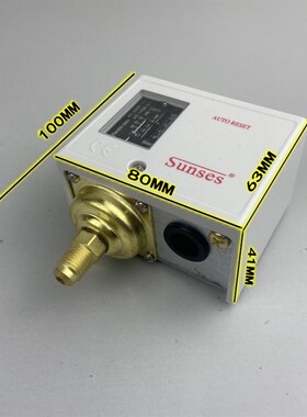 SP压力自动气压开关控制器机械式气动空压机水泵增压泵SSNS继电器
