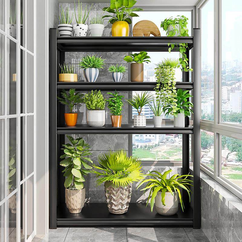 家用货架置物架多层仓储仓库承重铁架地下储藏室货物架黑色,淘宝优惠券,粉丝福利购,淘宝优惠卷