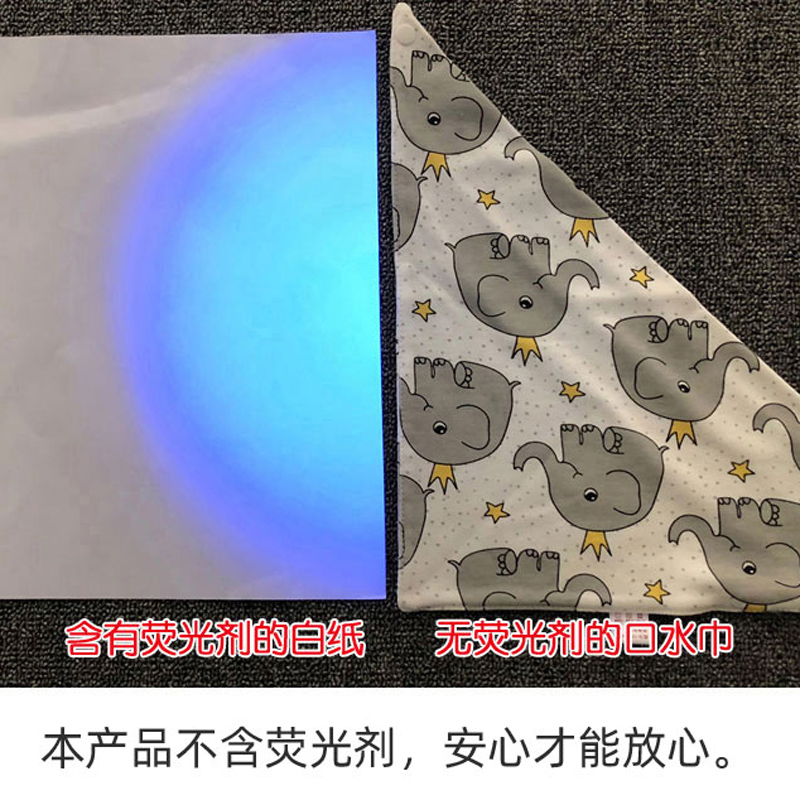 All pure cotton era baby saliva towel newborn baby bib full cotton children's double layer snap triangle towel for boys and girls