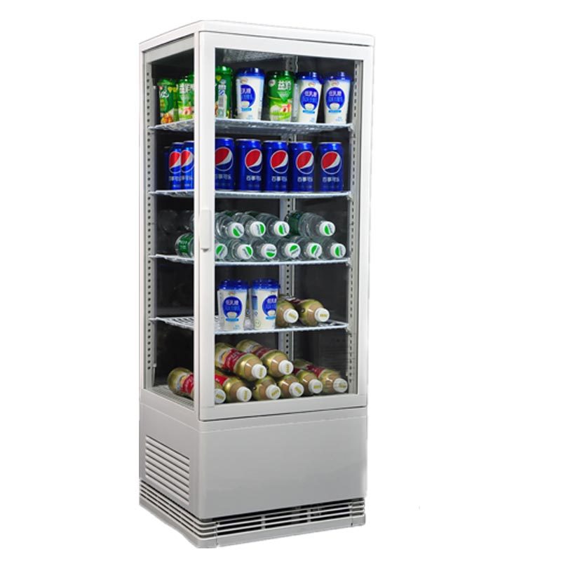 78L风冷商用四面透明玻璃冷藏展示柜台式冷藏柜立式熟食饮料冷柜,淘宝优惠券,粉丝福利购,淘宝优惠卷