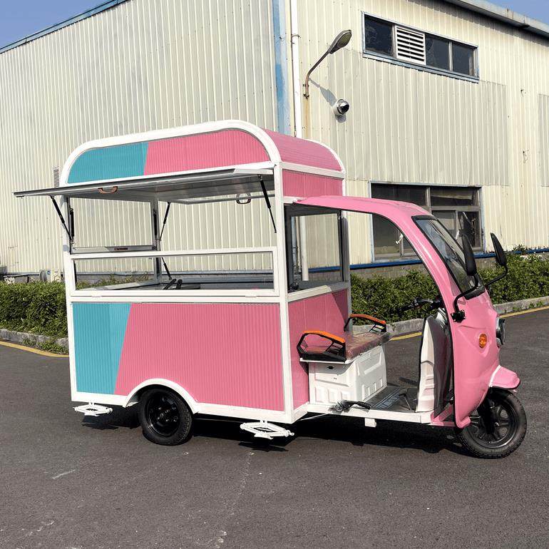 小吃车多功能餐车电动三轮流动早餐快餐车房车移动卤味熟食摆摊车,淘宝优惠券,粉丝福利购,淘宝优惠卷