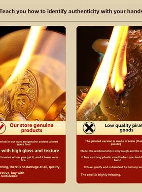 易名聚鹏鲤鱼慧宝一玻璃饰品属于兔2025蛇年吉祥物生肖龙居室饰品