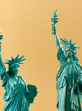 自由女神像装饰家居客厅创意树脂软装饰装饰休闲现代