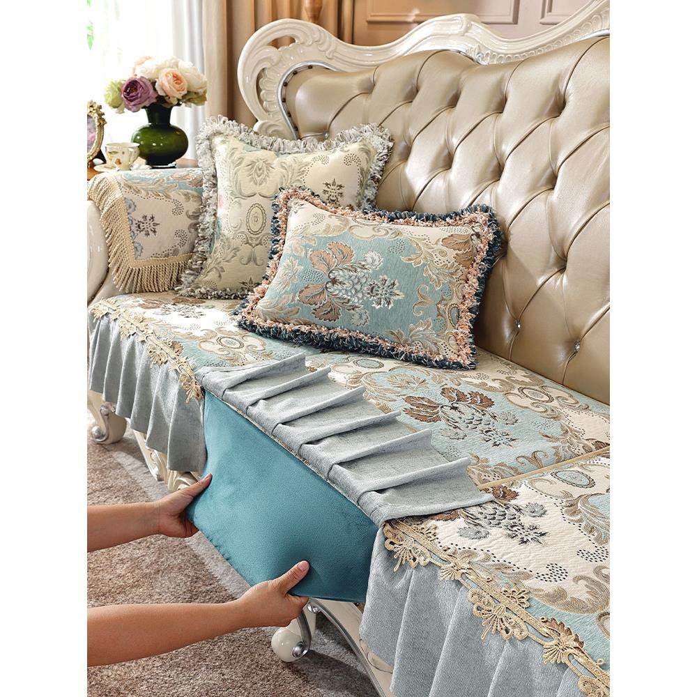 2025欧式全包沙发垫，四季通用，高档豪华防滑沙发套，新款扶手毛,淘宝优惠券,粉丝福利购,淘宝优惠卷