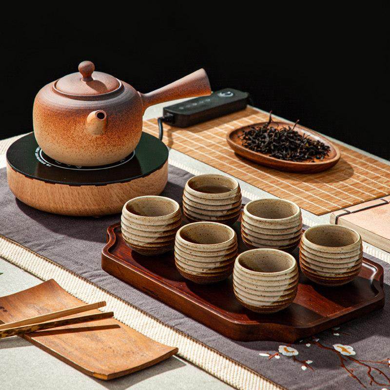 抽水电陶炉烧水壶煮茶炉陶瓷耐热提梁壶白茶煮茶壶复古柴烧壶电热,淘宝优惠券,粉丝福利购,淘宝优惠卷