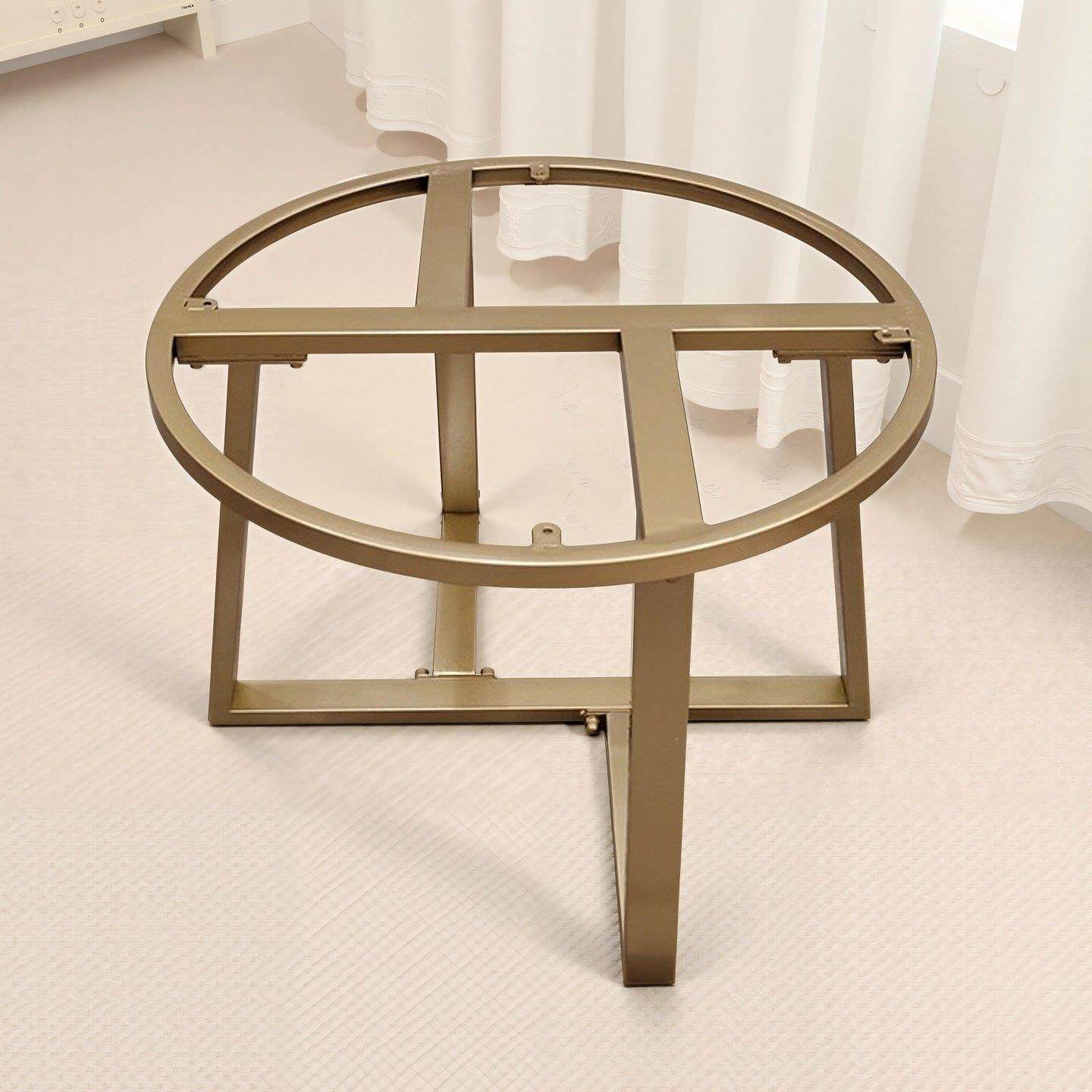 岩板餐桌桌腿圆形加厚小茶几承重边几支撑架大理石底座铁艺桌架子,淘宝优惠券,粉丝福利购,淘宝优惠卷