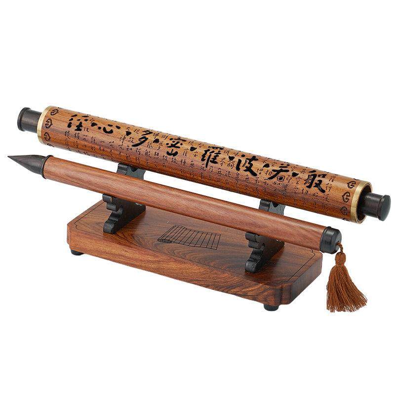 卧香盒沉香实木质线 线香插紫光檀酸枝木书卷心经香筒卧香炉底座,淘宝优惠券,粉丝福利购,淘宝优惠卷