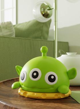 创意三眼仔家用抽纸盒创意客厅桌面厨房纸巾收纳茶几摆件餐巾纸盒