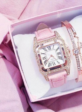 女士轻奢不掉色手镯礼盒装生日礼物送妈妈满钻手链防水不掉色手环