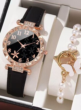 情人节礼物送女友ins小众珍珠手链礼盒装生日精致百搭不掉色手串