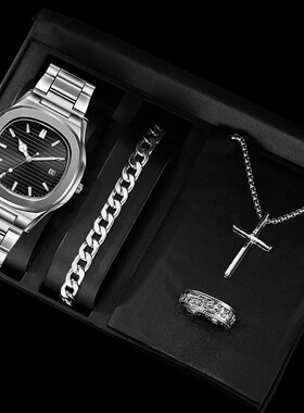 男士朋克嘻哈挂脖毛衣链