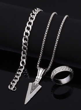 防水不掉色十字架毛衣链