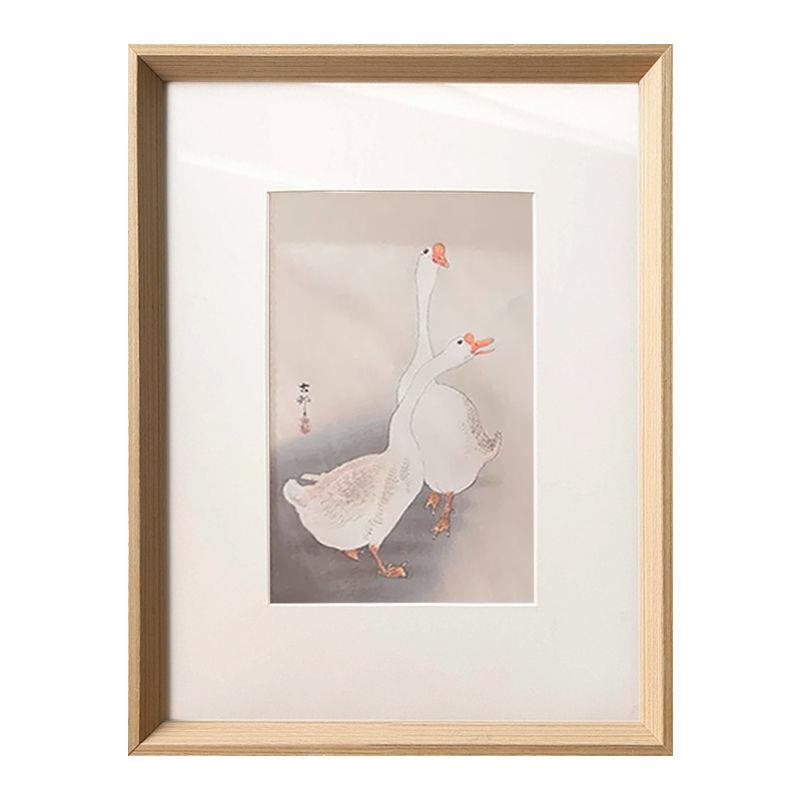 实木简约相框挂墙16寸20寸装裱拼图框架4k长方形a3a4儿童画框 - 图2