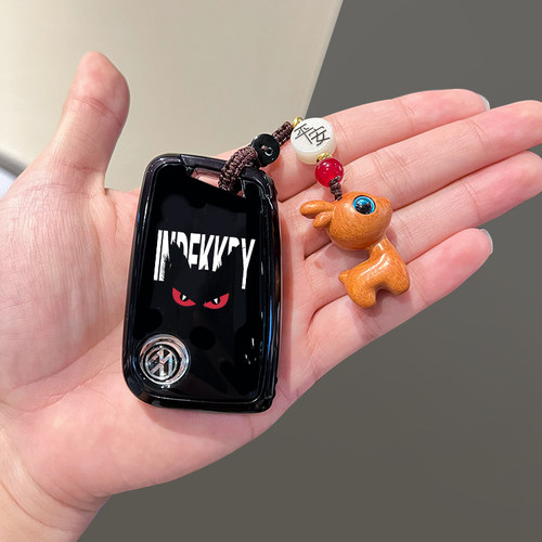 大众帕萨特钥匙套pro迈腾330豪华b9汽车b8宝来探岳途岳CC途昂壳扣 - 图2