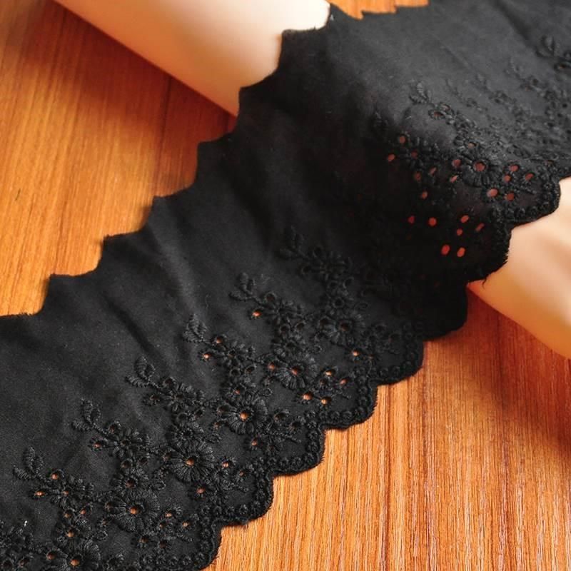 11cm棉布刺绣花边布料辅料diy手工领口袖口裙边床品窗帘纯棉蕾丝,淘宝优惠券,粉丝福利购,淘宝优惠卷