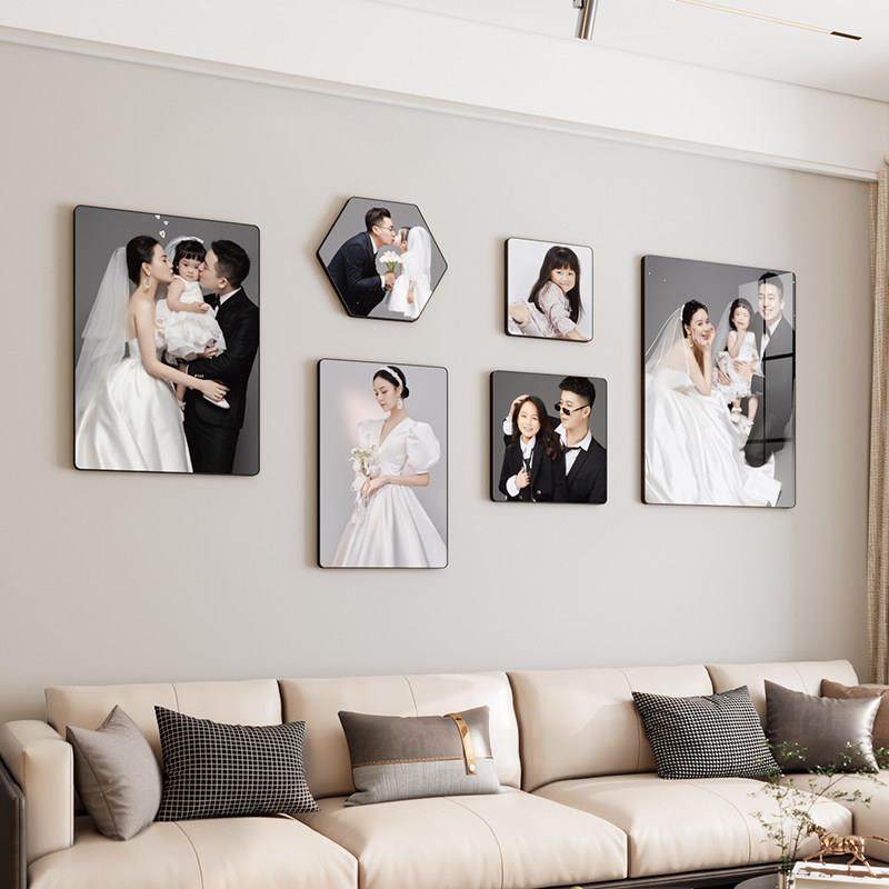 照片墙装饰创意婚纱照相框定制挂墙相簿客厅沙发背景相片墙免打孔,淘宝优惠券,粉丝福利购,淘宝优惠卷