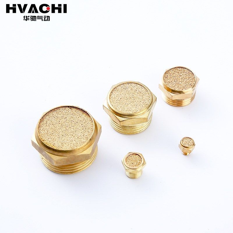 气动消声器平头BSL2 4分M5宝塔静音器长头消音器SLM1寸电磁阀接头,淘宝优惠券,粉丝福利购,淘宝优惠卷