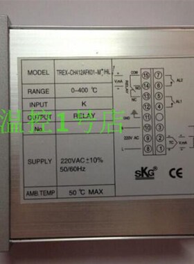 店长推荐SKG智能表TREX-CH412A铝壳温控SKG TREX-CH412AFK01现货