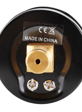0-160psi 0-10bar 1/8NPT 40mm直径轴向压力表油压表液压表气压表