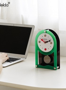 n家居客厅装饰酒柜电视柜玄关创意座钟装饰品