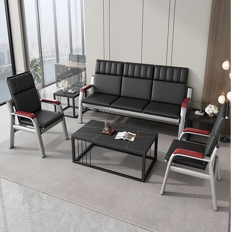 铁艺沙发现代办公室沙发接待室小型会客商务办公沙发茶几,淘宝优惠券,粉丝福利购,淘宝优惠卷