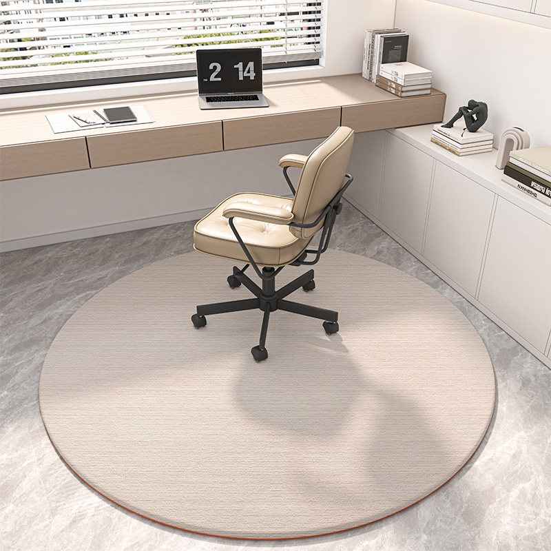 圆形电脑椅垫子地垫学习椅子防磨地毯书房办公室转椅滑轮防滑地垫,淘宝优惠券,粉丝福利购,淘宝优惠卷