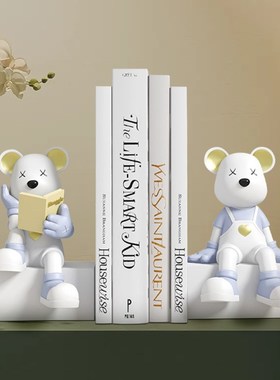 暴力熊爱心坐姿装饰客厅入户玄关电视柜酒柜书桌乔迁业礼品