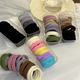 High ponytail hair rope high elasticity and durable rubber band for women
