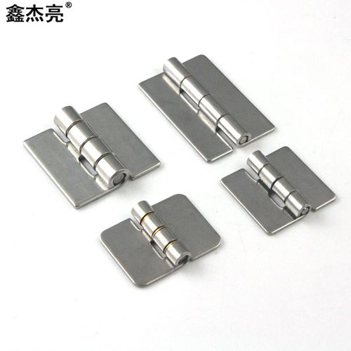 304不锈钢无孔焊接合页加厚工业合页配电箱设备重型铰链70*32 - 图3